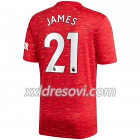 Manchester United Daniel James 21 Domaći Nogometni Dres 2020-2021